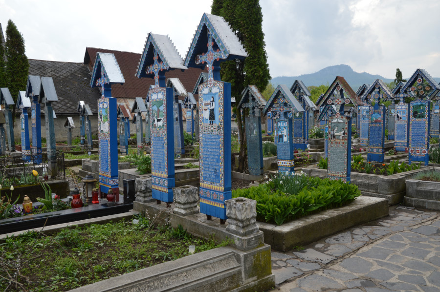 Merry cemetery Romania