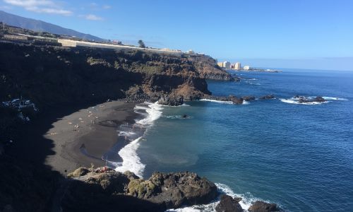 Playa El Bollulo - Tenerife black beach